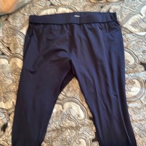 K Jordan Plus Navy Blue Leggings Size 3X